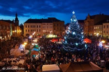 Rozsvěcení vánočního stromu - Rumburk - Lužické náměstí - 26.11.2016