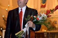 Bazilika vánoční koncert 20.12.2014 - Jaroslav Svěcený, housle a Jiří Chlum, varhany
