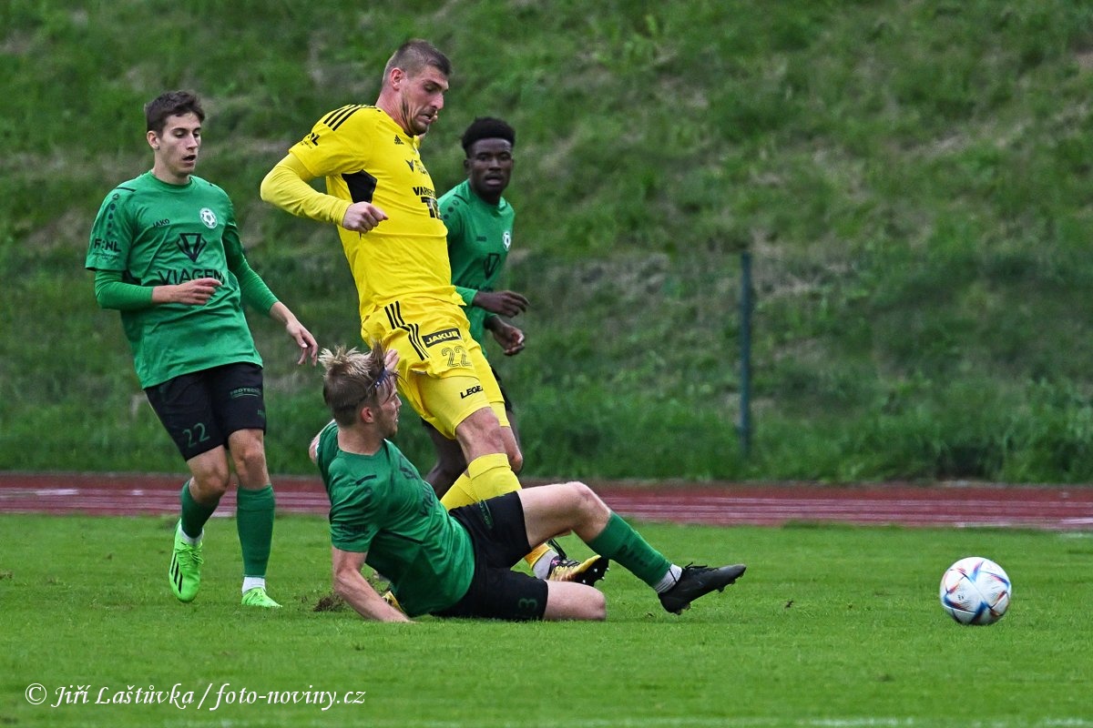 FK Varnsdorf - FK VIAGEM Příbram  1:2 (0:1) - Varnsdorf - 31.8.2022