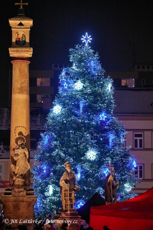 Rozsvícení vánočního stromu - Rumburk - 3.12.2022